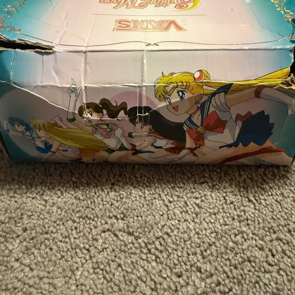 Authentic Pretty Guardians Sailor Moon vans collab. Size 13 little kids. - Picture 9 of 11